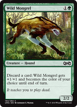 《野生の雑種犬/Wild Mongrel》[UMA] 緑C