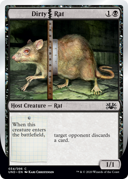 《Dirty | Rat》[UND] 黒C