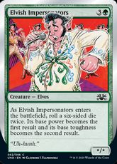 《Elvish Impersonators》[UND] 緑C