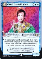 【Foil】《Richard Garfield, Ph.D.》[PWシンボル付き再版] 青R