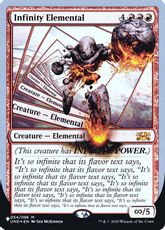 【Foil】《Infinity Elemental》[PWシンボル付き再版] 赤R