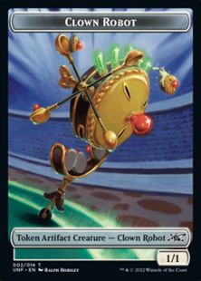 (002)《Clown Robotトークン/Clown Robot Token》[UNF] 茶