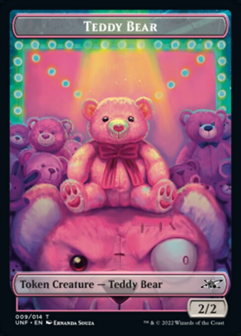 (009)《Teddy Bearトークン/Teddy Bear Token》[UNF] 茶