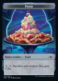 (010)《食物トークン/Food Token》[UNF] 茶