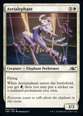 【Foil】《Aerialephant》[UNF] 白C