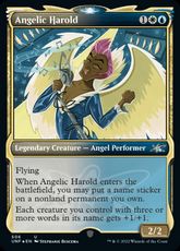 【ギャラクシー・Foil】(506)■ショーケース■《Angelic Harold》[UNF-BF] 金U