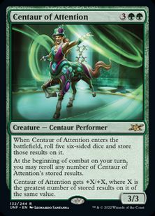 《Centaur of Attention》[UNF] 緑R
