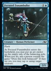 【Foil】《Focused Funambulist》[UNF] 青C