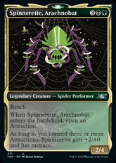 【Foil】(271)■ショーケース■《Spinnerette, Arachnobat》[UNF-BF] 金U