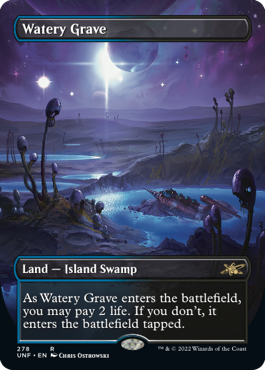 Foil】《湿った墓/Watery Grave》[GRN] 土地R | 日本最大級 MTG通販 