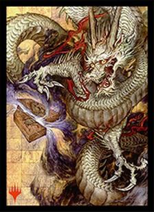ストリクスヘイヴン:魔法学院ミスティカルアーカイブ日本画版特製フォイル仕様スリーブ《神聖なる計略》 60枚入り
