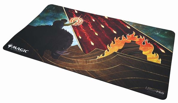 ウルトラ・プロ MTG プレイマット ストリクスヘイヴン:魔法学院 ミスティカルアーカイブ《石の雨/Stone Rain》P1825