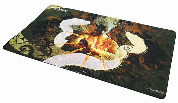 ウルトラ・プロ MTG プレイマット ストリクスヘイヴン:魔法学院 ミスティカルアーカイブ《蛇皮のヴェール/Snakeskin Veil》P1830