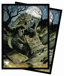 ウルトラ・プロ MTGデッキプロテクター 《墓地の大食い》100枚入り