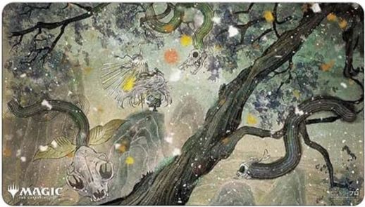 ウルトラ・プロ プレイマット ストリクスヘイヴン:魔法学院 日本画版《冒険の衝動/Adventurous Impulse》P1955