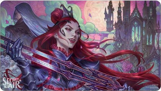 ウルトラ・プロ MTG プレイマット Secret Lair June 2022 Playmat Livia Prima Artist Series《戦争に向かう者、オリヴィア》P2015