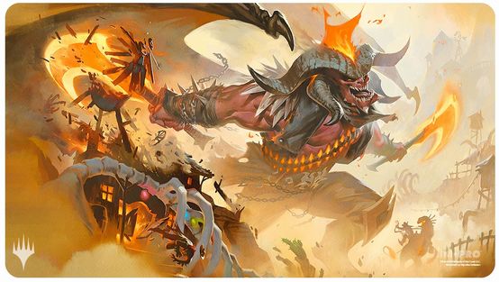 MTG 暴動の長、ラクドス プレイマット ウルトラプロ MTG 暴動の長、ラクドス プレイマット ウルトラプロ Amazon.com