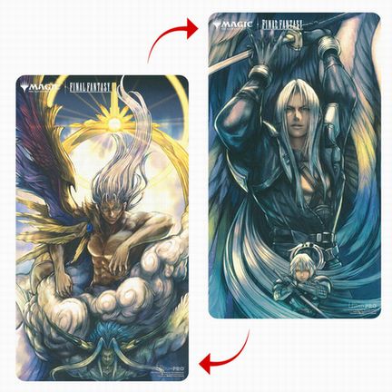 Ultra Pro セフィロス 両面プレイマット 2枚セット mtg 野村哲也 Ultra Pro セフィロス 両面プレイマット 2枚セット mtg 野村哲也