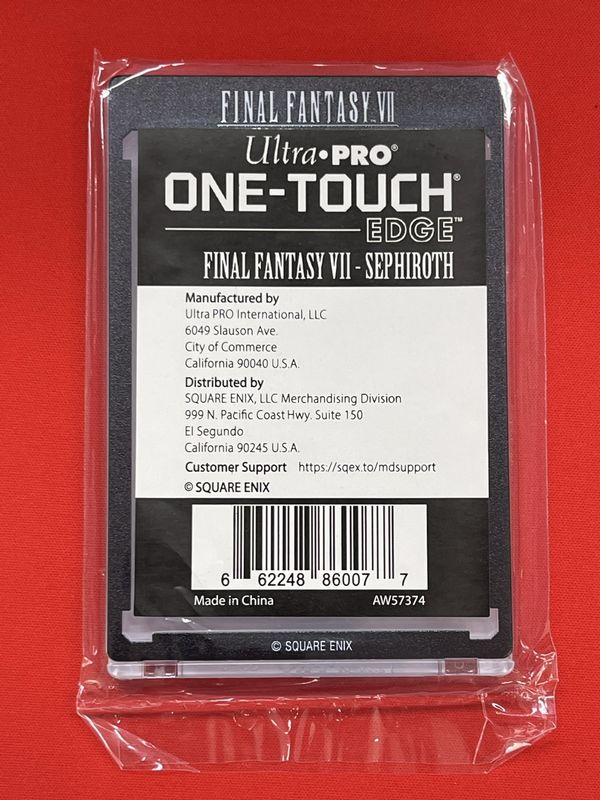 Ultra･Pro ONE-TOUCH -EDGE FINAL FANTASY VII SEPHIROTH