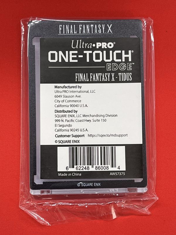 Ultra･Pro ONE-TOUCH -EDGE FINAL FANTASY X TIDUS 