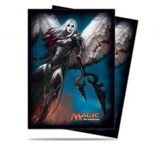ウルトラ・プロ MTGデッキプロテクター 《大天使アヴァシン》80枚入り