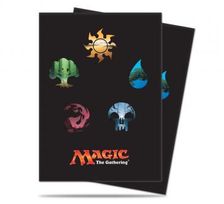 ウルトラ・プロ MTG マナシンボル デッキプロテクタースリーブ(アンヒンジド) 80枚入り