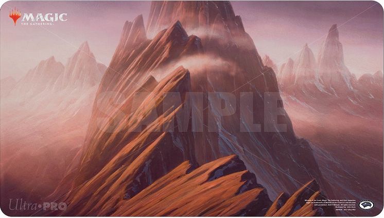 Magic the Gathering Unstable Playmat Mountain 
