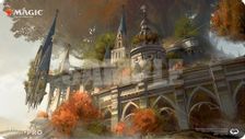 ウルトラ・プロ MTG 小型プレイマット ラヴニカのギルド《寺院の庭 