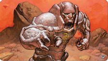 ウルトラ・プロ MTG プレイマット レジェンダリーコレクション《銀のゴーレム、カーン》 P1207
