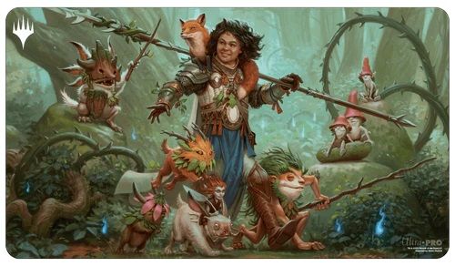 未開封】MTG エルドレインの森 パッケージ 絵柄 プレイマット