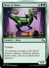 【Foil】《Beast in Show》(dinosaur)[UST] 緑C