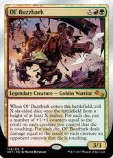 【Foil】《Ol' Buzzbark》[UST] 金R