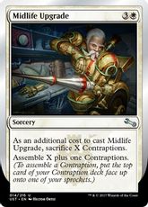 【Foil】《Midlife Upgrade》[UST] 白U