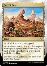 【Foil】《Secret Base》(Goblin Explosioneers )[UST] 土地C