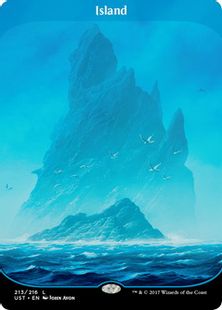 Foil】□フルアート□《島/Island》[UST] 土地 | 日本最大級 MTG通販 