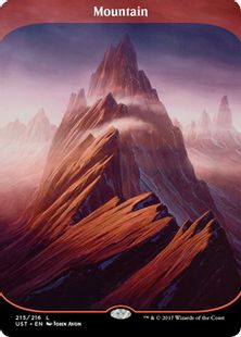 ■フルアート■《山/Mountain》[UST] 土地