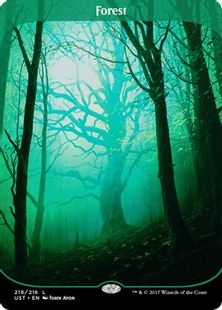 □フルアート□《森/Forest》[UST] 土地 | 日本最大級 MTG通販サイト 