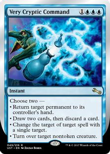 【Foil】《Very Cryptic Command》(Return)[UST] 青R