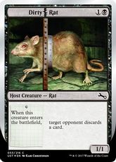 【Foil】《Dirty|Rat》[UST] 黒C