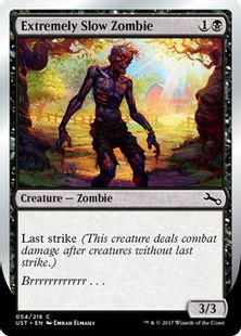 【Foil】《Extremely Slow Zombie》(Summer)[UST] 黒C