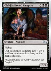 【Foil】《Old-Fashioned Vampire》[UST] 黒U