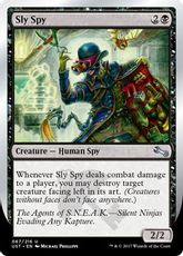 【Foil】《Sly Spy》(left)[UST] 黒U