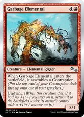 【Foil】《Garbage Elemental》(3/1)[UST] 赤U