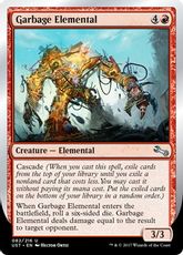 【Foil】《Garbage Elemental》(3/3)[UST] 赤U