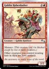 【Foil】《Goblin Haberdasher》[UST] 赤U