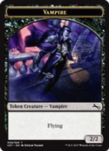 【Foil】(008)《吸血鬼トークン/Vampire Token》[UST] 黒