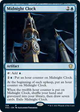 (108)《真夜中の時計/Midnight Clock》[VOC] 青R
