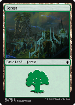 (264)《森/Forest》[WAR] 土地
