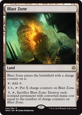 Foil】《爆発域/Blast Zone》[WAR] 土地R | 日本最大級 MTG通販サイト