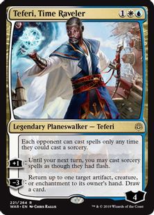 Foil】□プレリリース□《時を解す者、テフェリー/Teferi, Time 